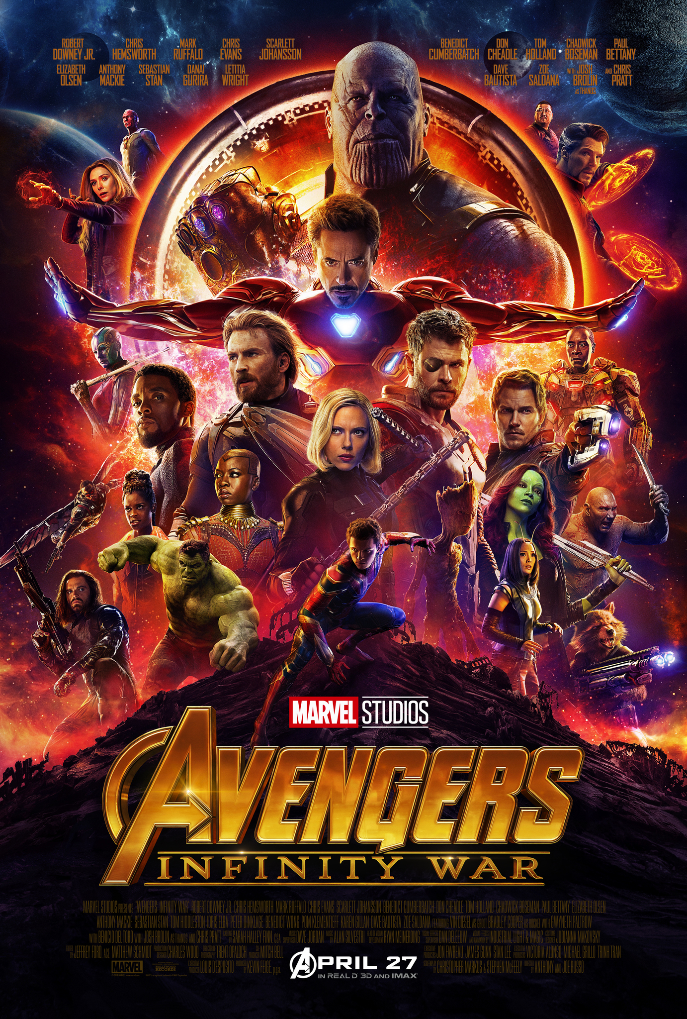 Avengers: Infinity War poster